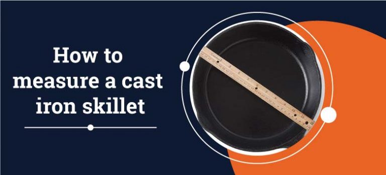 how-to-measure-a-cast-iron-skillet
