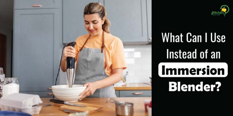 What Can I Use Instead of an Immersion Blender