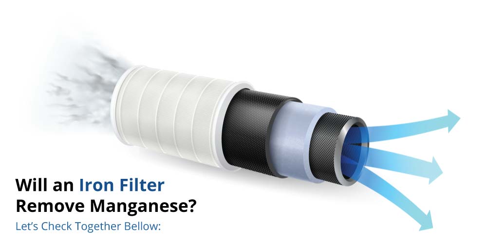 Will an iron filter remove manganese?